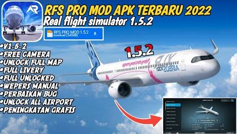 RFS Real Flight Simulator Mod Apk (All planes Unlocked) Free download 2022