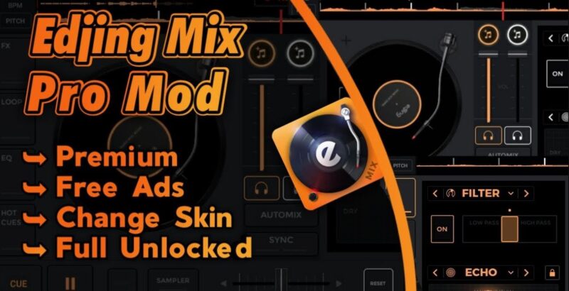 edjing Mix Mod Apk: DJ music mixer PRO 6.61.01 
