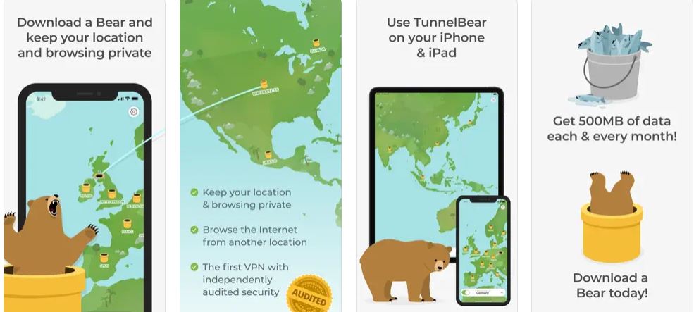 TunnelBear VPN Best VPN Apps