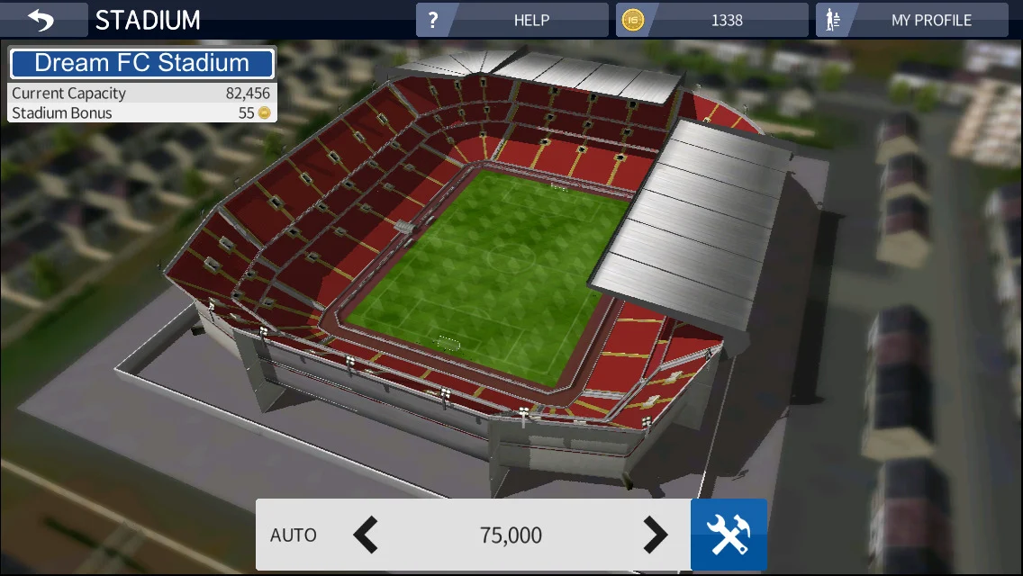 Compared to games like FIFA or PES, Dream Football Soccer is a far more manageable football simulation