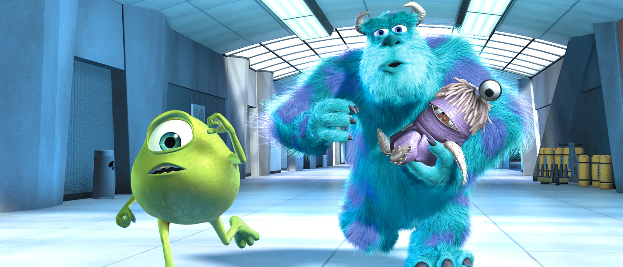 Despite this, Sullivan - Blue Monster from Monsters Inc has a strong commitment to the people he loves