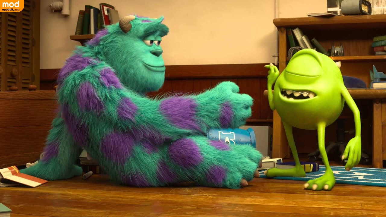 Sullivan - Blue Monster from Monsters Inc, the head scarer of Monsters, Inc., was naturally terrified of people because they were said to have a "toxic touch" that could instantly kill even the greatest monsters