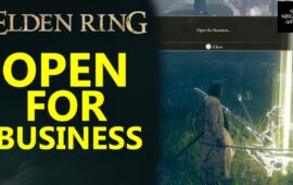 Open for Business Elden Ring