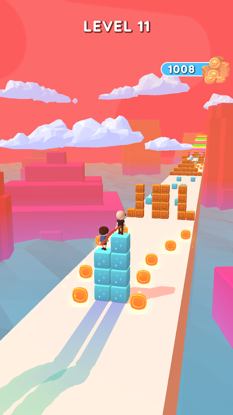 Cube Surfer is a game that can be played by anyone and it is simple to both begin and continue playing