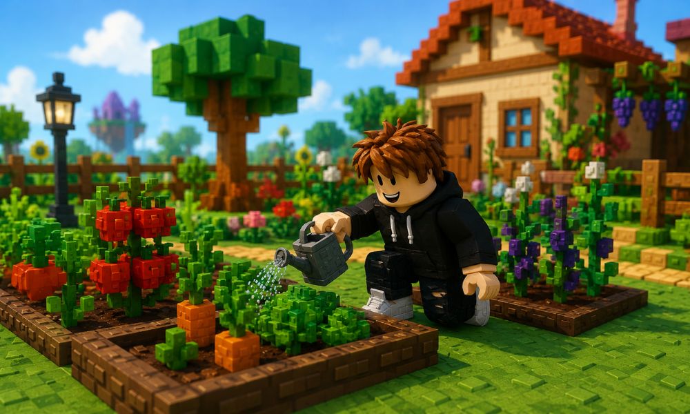 Cách chơi Grow a Garden từ gieo trồng đến thu hoạch nông sản