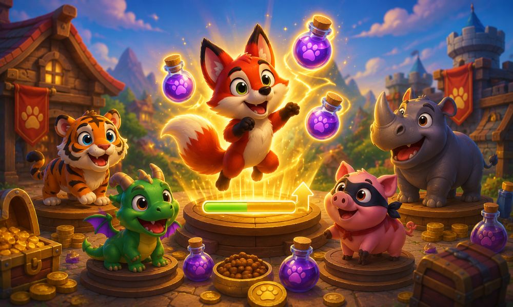 Coin Master Pet Max Level là bao nhiêu và cách nâng cấp pet