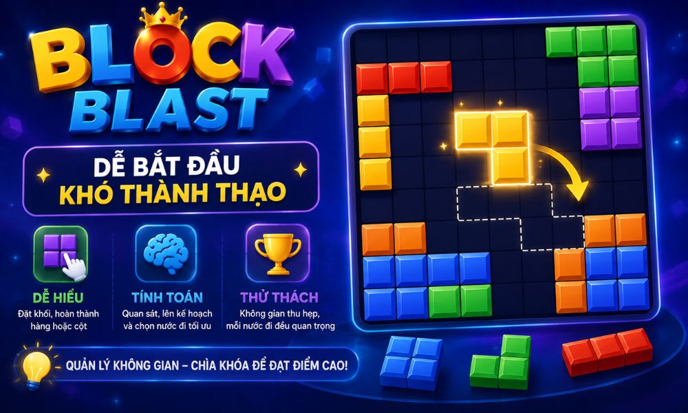 Block Blast có khó chơi không?