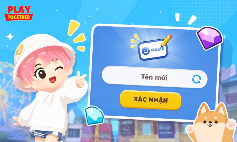 Cách đổi tên Play Together đơn giản