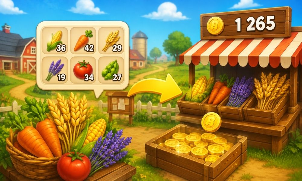 Cách kiếm tiền trong Hay Day nhanh