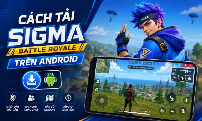 Cách tải Sigma Battle Royale trên Android