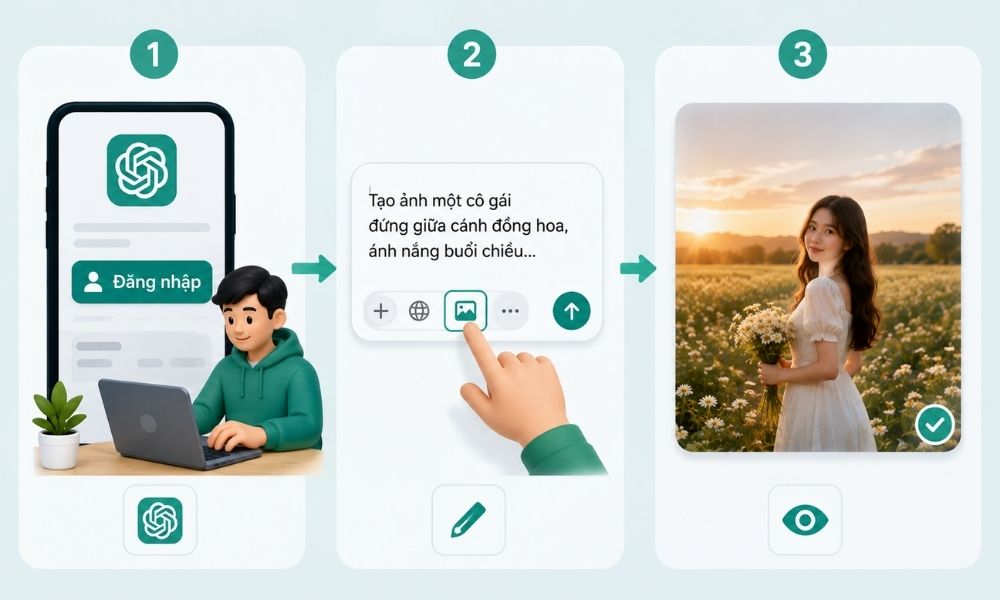 Cách viết prompt để tạo ảnh sát với ý tưởng