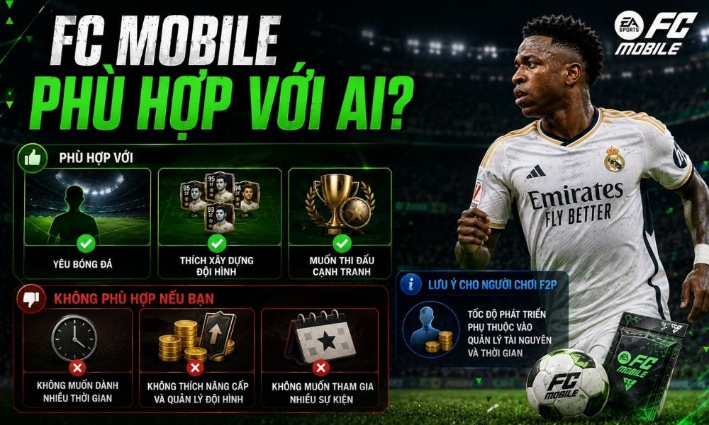 Tựa game thể thao này phù hợp với ai?