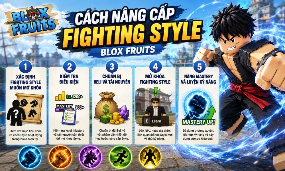 Có nên đổi Fighting Style thường xuyên không?