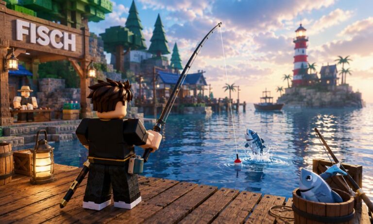 Tổng hợp các mồi câu trong Fisch Roblox và cách trang bị