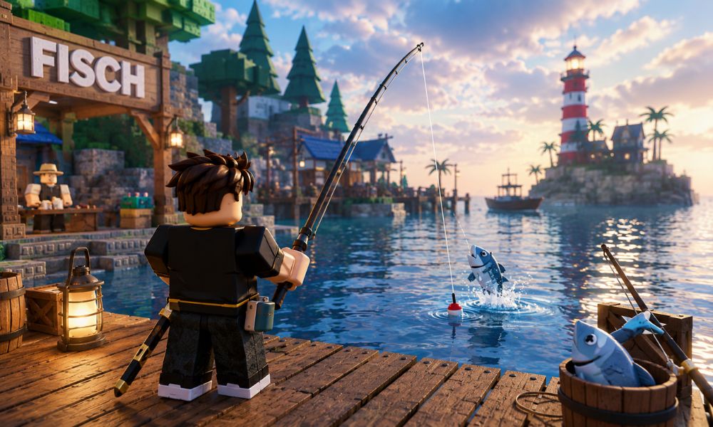 Tổng hợp các mồi câu trong Fisch Roblox và cách trang bị